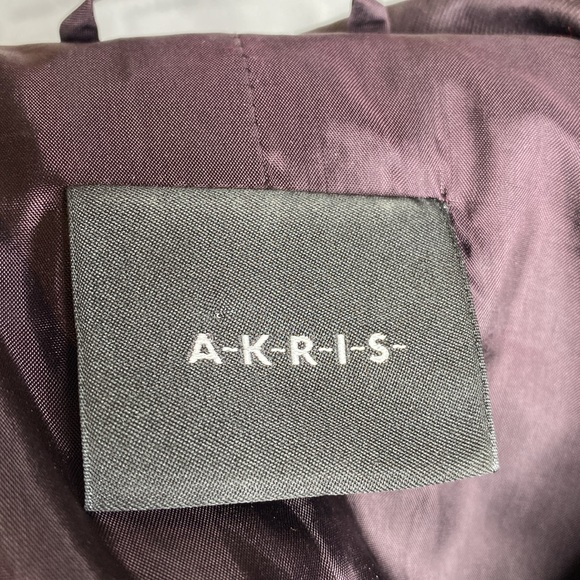 Akris purple silk blazer - Picture 4 of 7